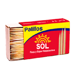 PALILLOS PARA DIENTES CHEVERE *180UND