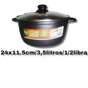 CALDERO PEROL ANTIADHERENTE DKASA 24*11.5CM